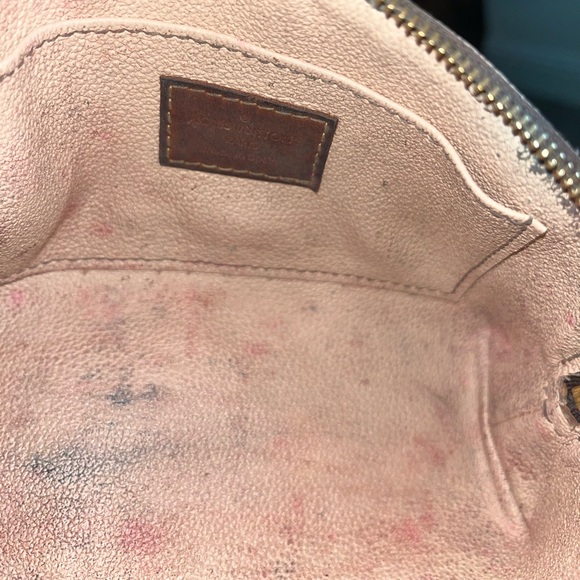 Louis Vuitton Monogram cosmetic pouch M47515 makeup bag - Picture 13 of 16